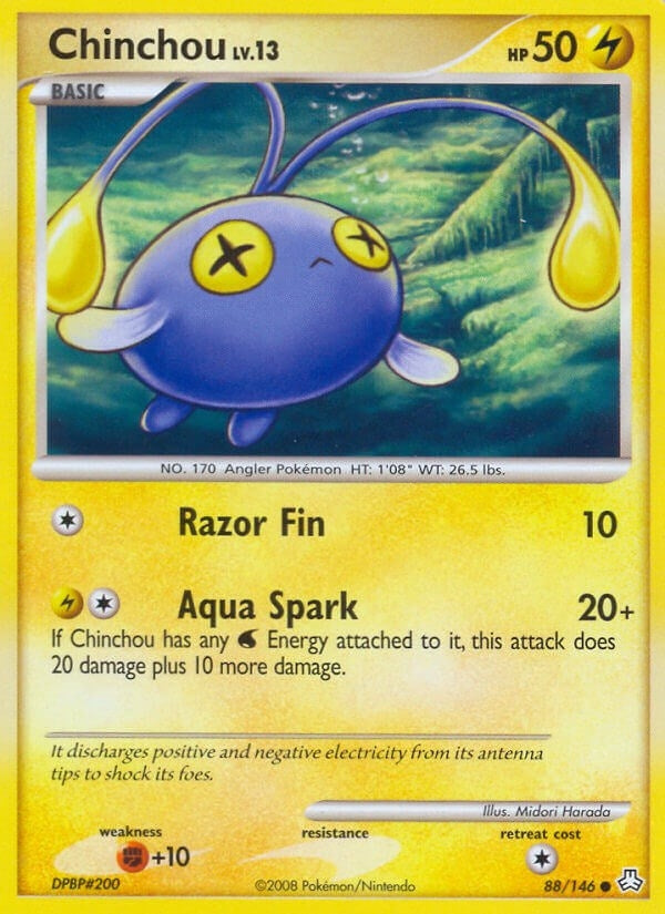 Image for Chinchou (88) (88/146) [Legends Awakened] - Pokemon