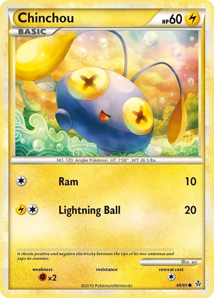 Image for Chinchou (48/95) [Unleashed] - Pokemon