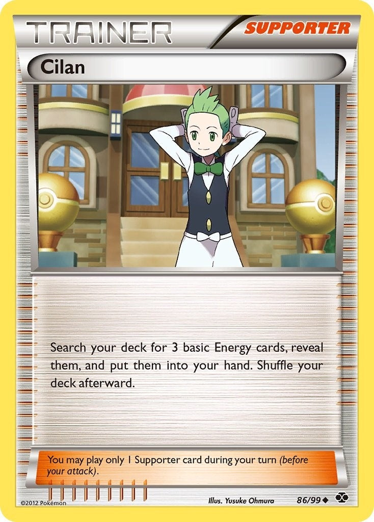 Image for Cilan (86/99) [Next Destinies] - Pokemon