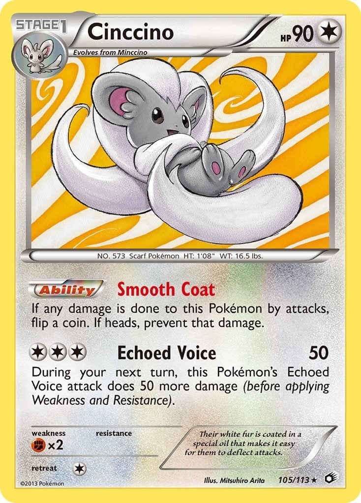 Image for Cinccino (105/113) [Legendary Treasures] - Pokemon