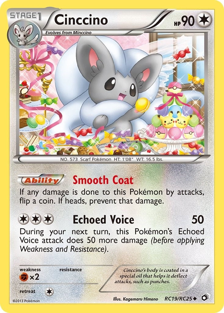 Image for Cinccino (RC19/RC25) [Legendary Treasures: Radiant Collection] - Pokemon