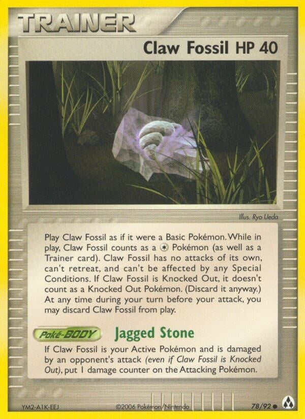 Image for Claw Fossil (78/92) [Legend Maker] - Pokemon