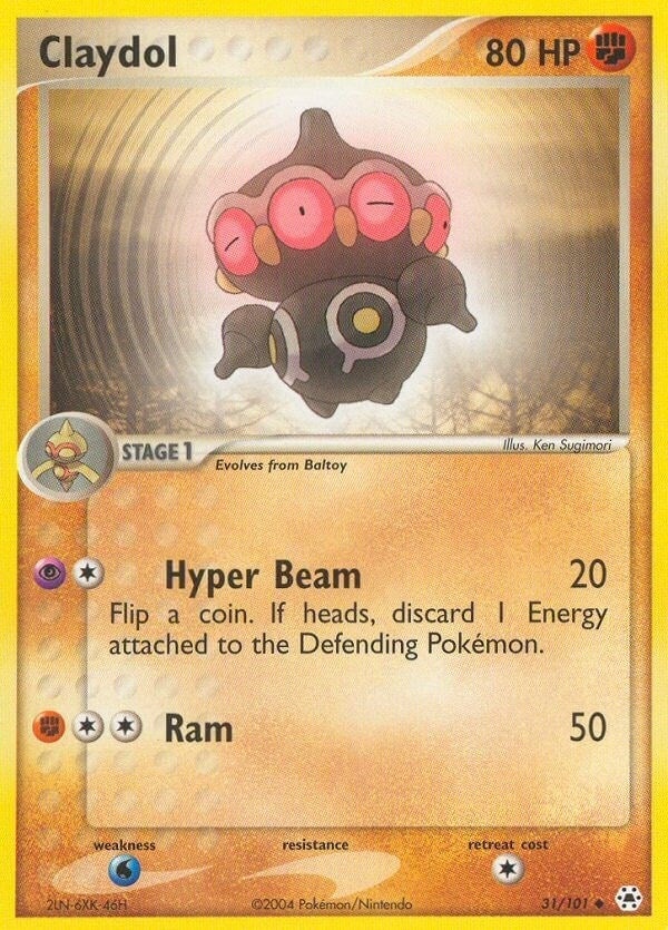 Image for Claydol (31/101) [Hidden Legends] - Pokemon