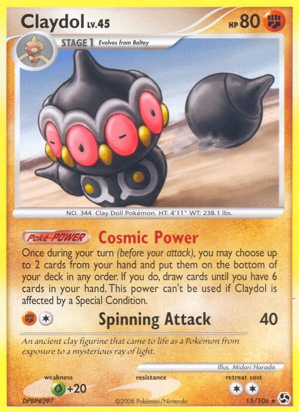 Image for Claydol (15/106) [Great Encounters] - Pokemon