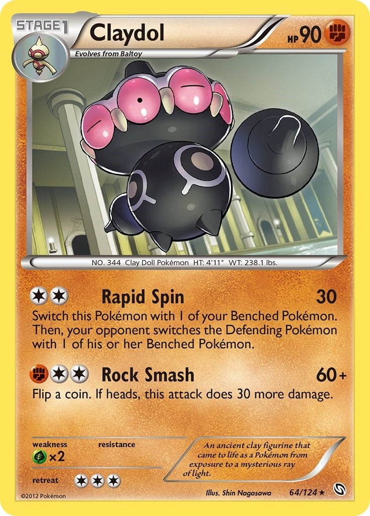 Image for Claydol (64/124) [Dragons Exalted] - Pokemon