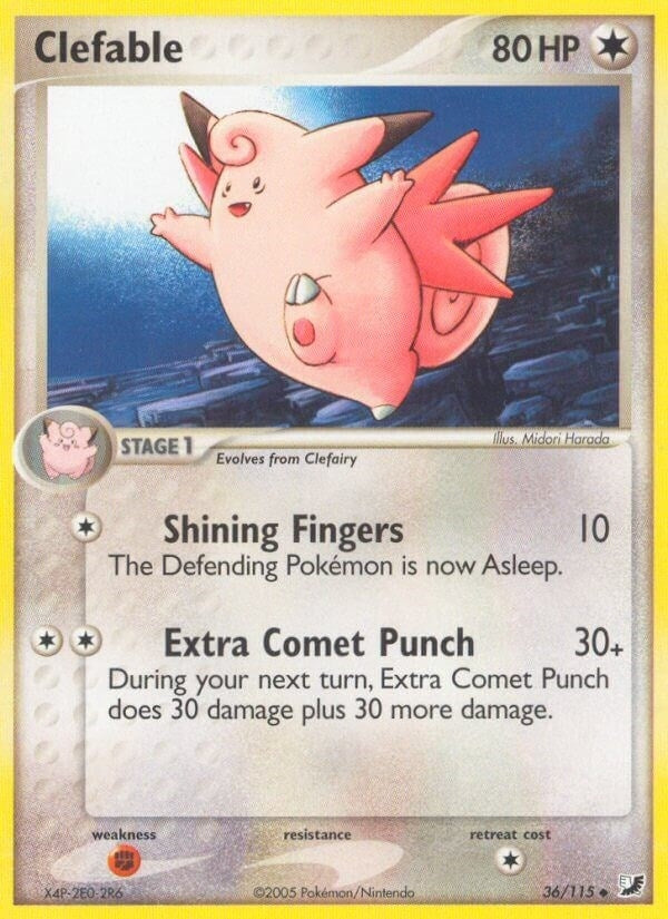 Image for Clefable (36/115) [Unseen Forces] - Pokemon