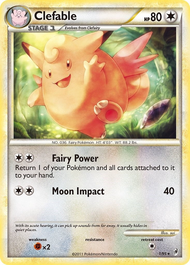 Image for Clefable (1/95) [Call of Legends] - Pokemon
