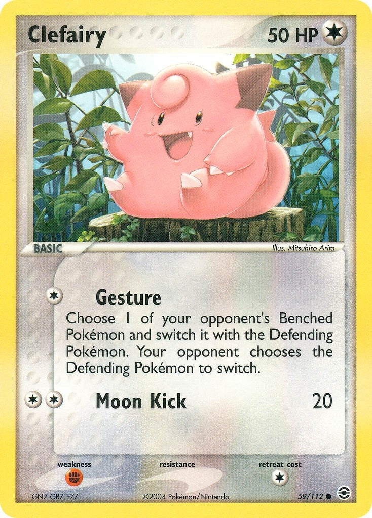 Image for Clefairy (59/112) [FireRed & LeafGreen] - Pokemon