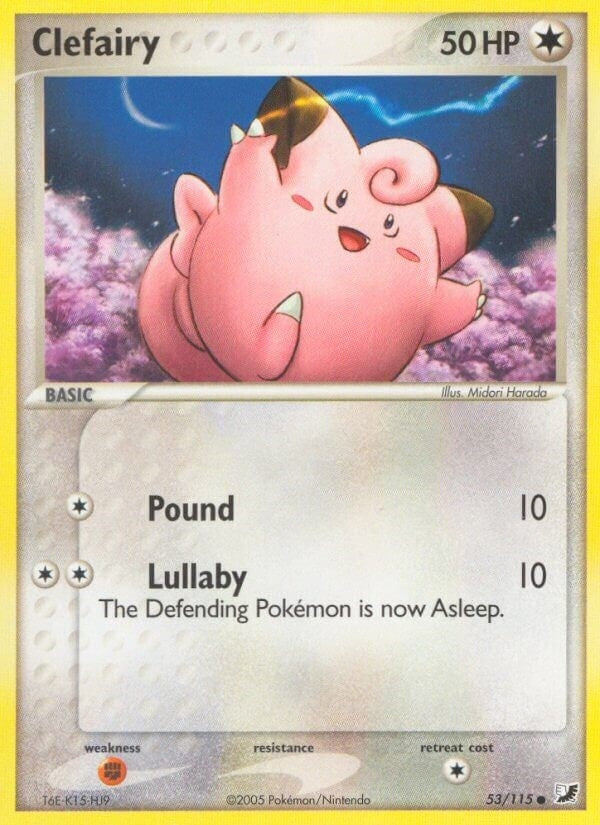 Image for Clefairy (53/115) [Unseen Forces] - Pokemon