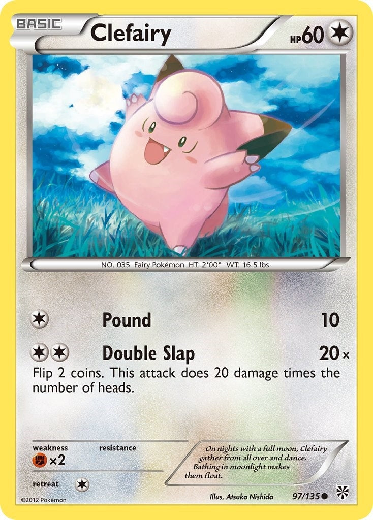 Image for Clefairy (97/135) [Plasma Storm] - Pokemon