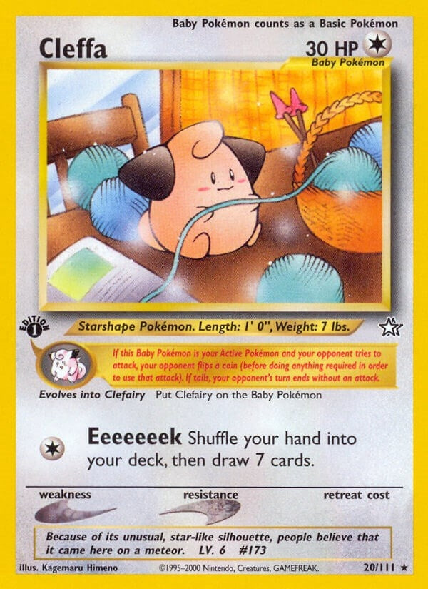 Image for Cleffa (020/111) [Neo Genesis] - Pokemon