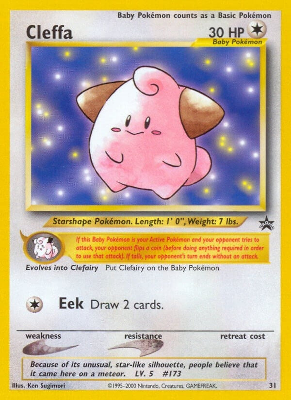 Image for Cleffa (31/53) [WoTC Promo] - Pokemon