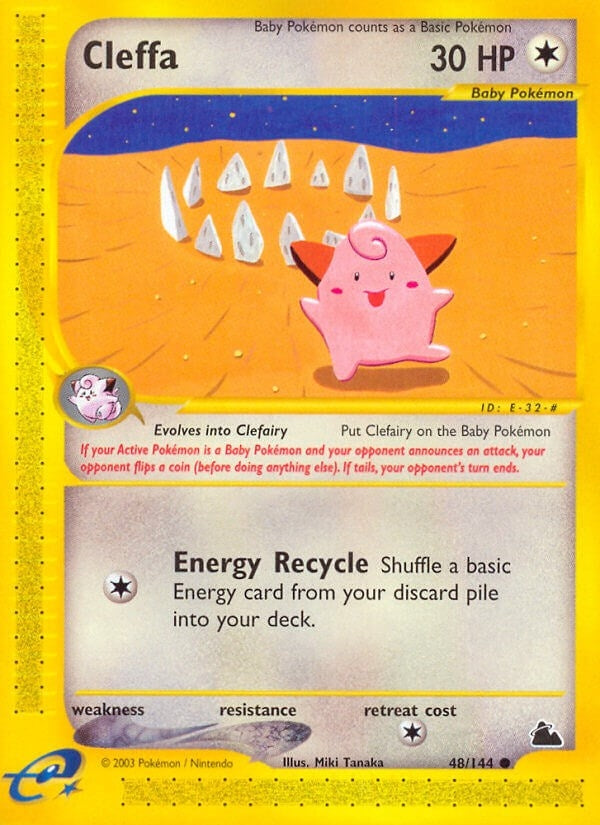 Image for Cleffa (048/144) [Skyridge] - Pokemon