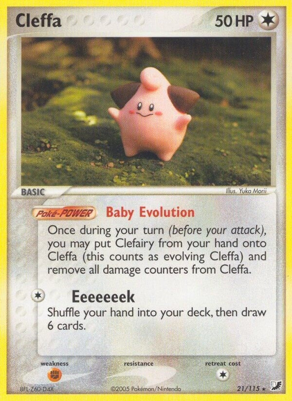 Image for Cleffa (21/115) [Unseen Forces] - Pokemon