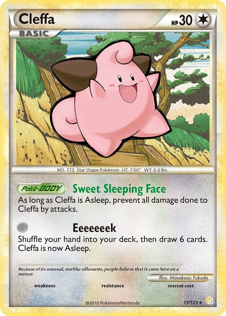 Image for Cleffa (17/123) [HeartGold SoulSilver] - Pokemon