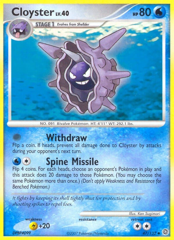 Image for Cloyster (47/132) [Secret Wonders] - Pokemon