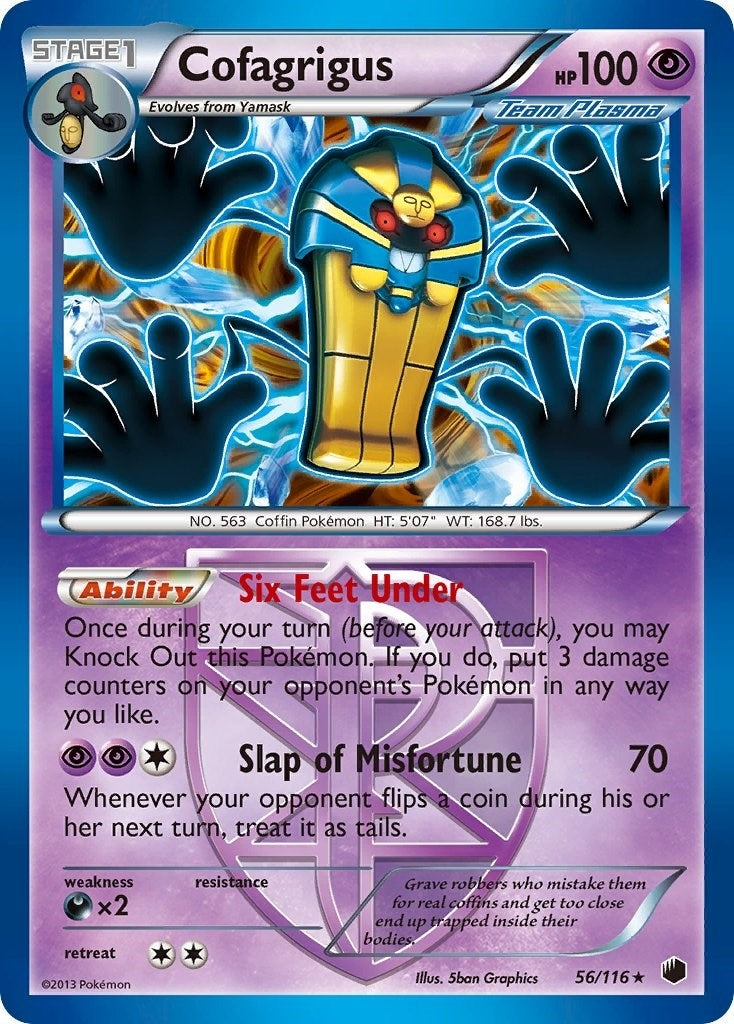 Image for Cofagrigus (Team Plasma) (56) (56/116) [Plasma Freeze] - Pokemon