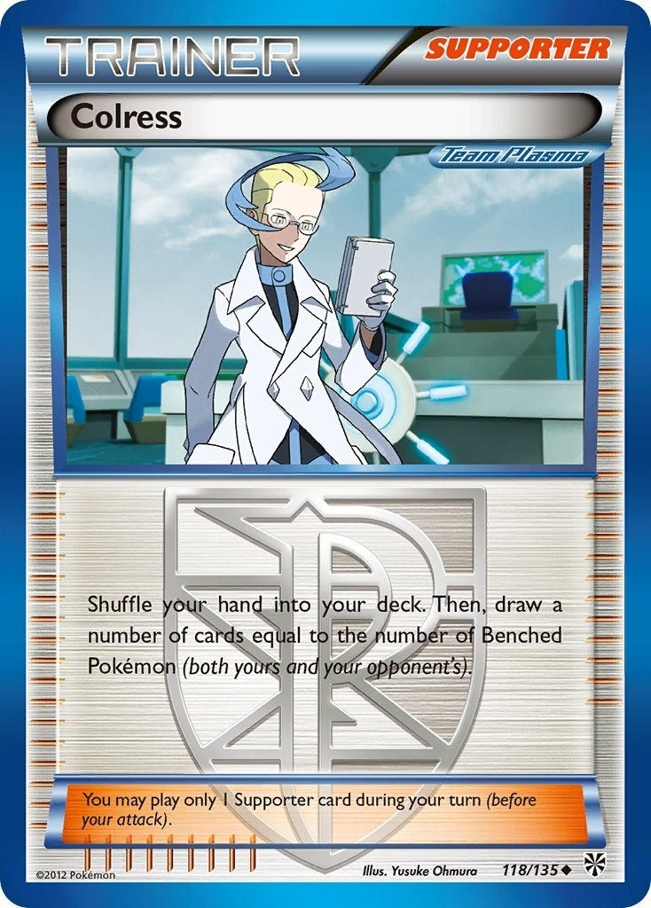 Image for Colress (Team Plasma) (118/135) [Plasma Storm] - Pokemon