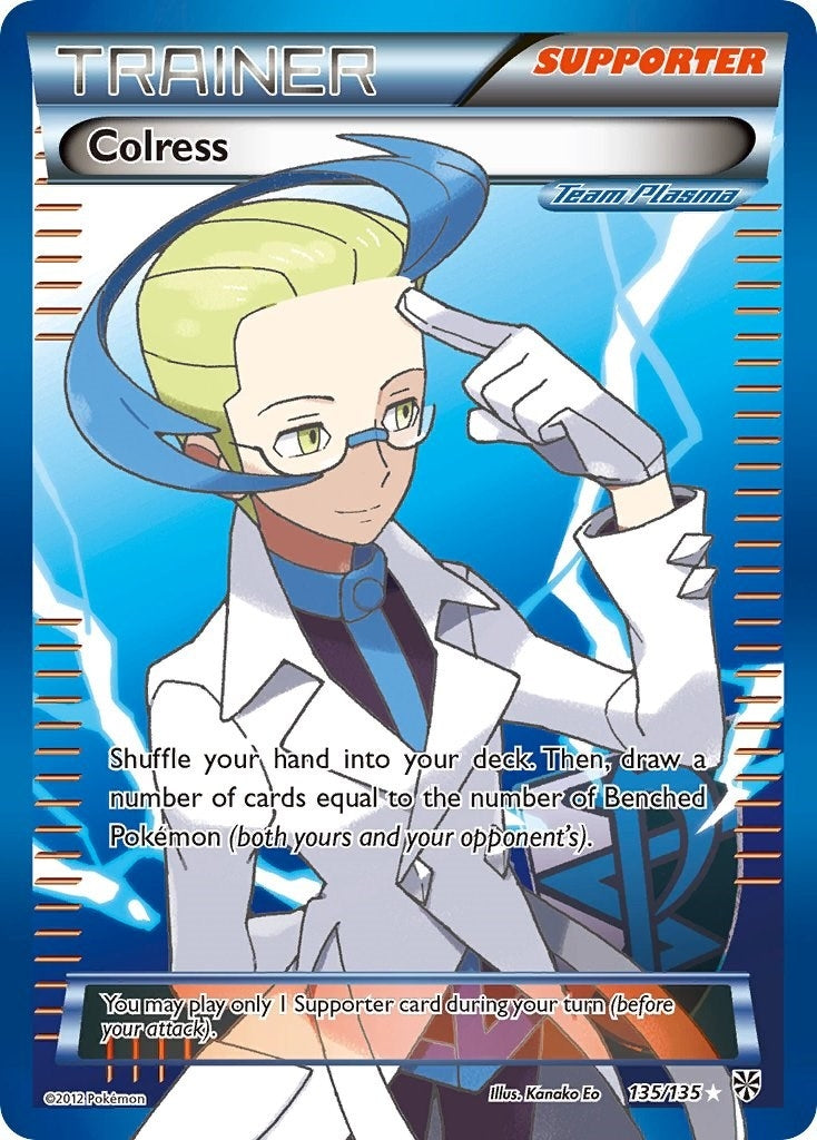 Image for Colress (Team Plasma) (135 Full Art) (135/135) [Plasma Storm] - Pokemon
