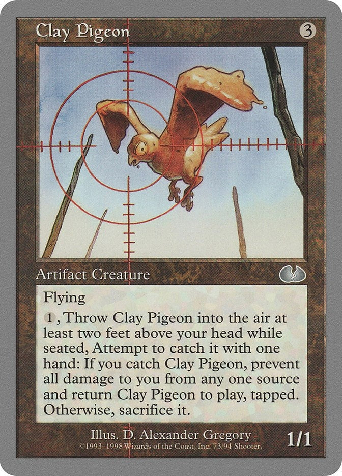 Image for Clay Pigeon (73) [Unglued] - Magic: The Gathering