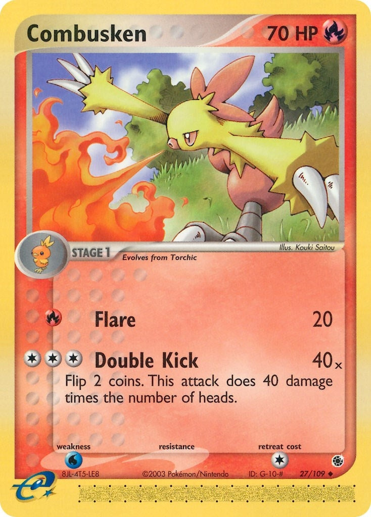 Image for Combusken (27/109) [Ruby and Sapphire] - Pokemon