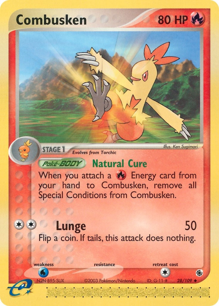Image for Combusken (28/109) [Ruby and Sapphire] - Pokemon