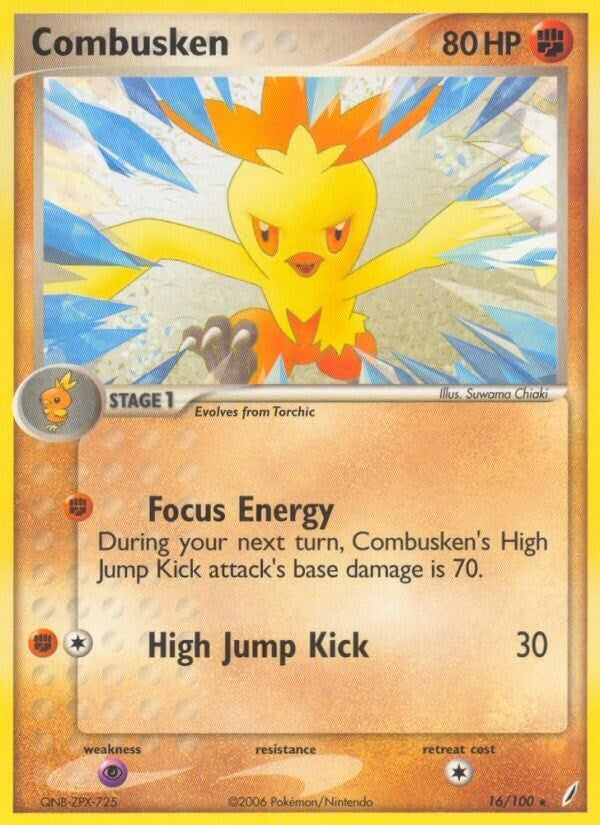 Image for Combusken (16/100) [Crystal Guardians] - Pokemon