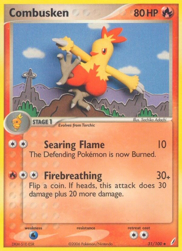 Image for Combusken (31/100) [Crystal Guardians] - Pokemon