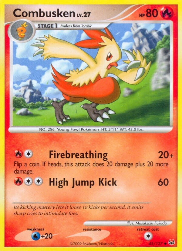 Image for Combusken (45/127) [Platinum] - Pokemon