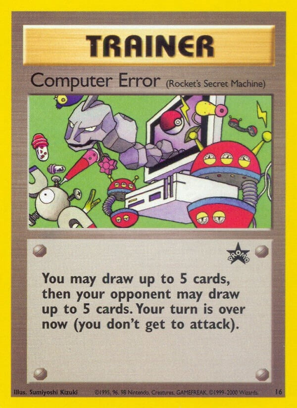 Image for Computer Error (Rocket's Secret Machine) (16/53) [WoTC Promo] - Pokemon