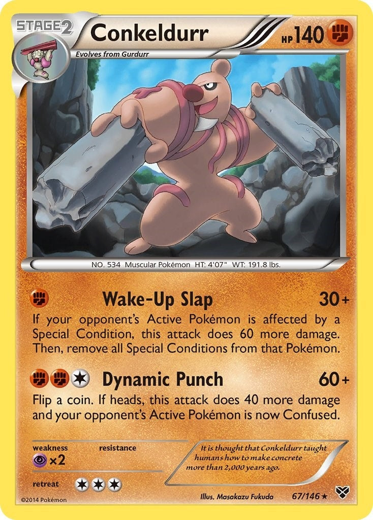 Image for Conkeldurr (67/146) [XY Base Set] - Pokemon