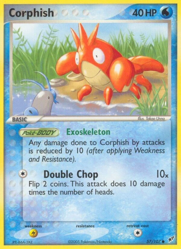 Image for Corphish (57/107) [Deoxys] - Pokemon