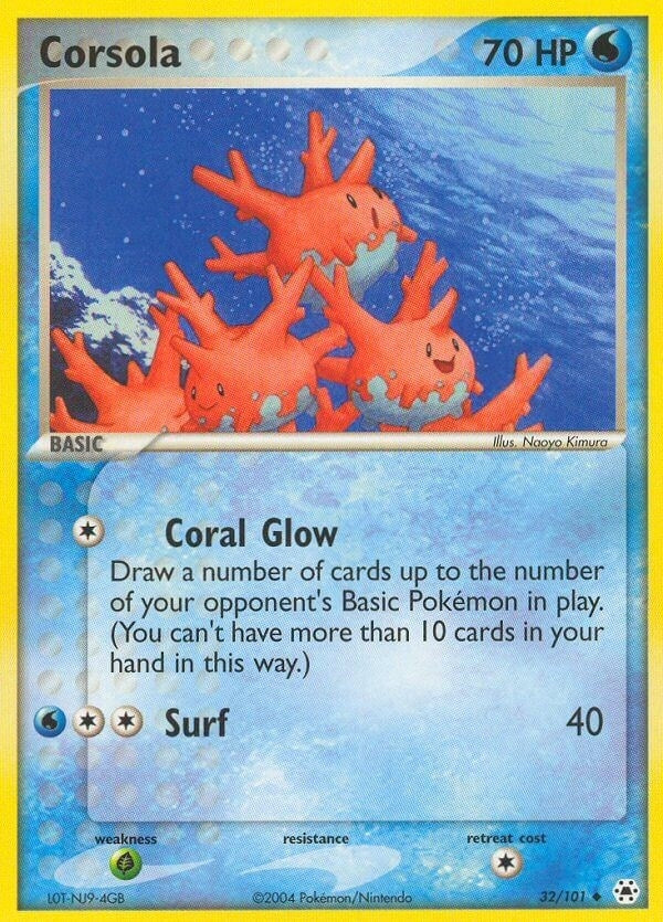 Image for Corsola (32/101) [Hidden Legends] - Pokemon