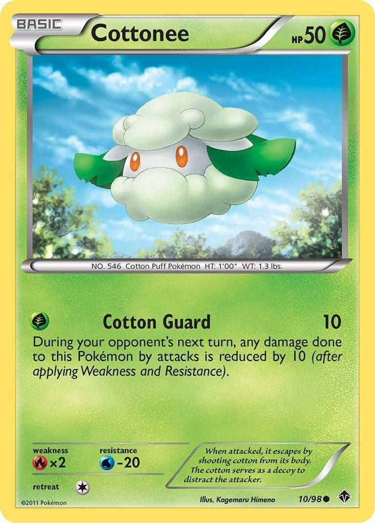Image for Cottonee (10) (10/98) [Emerging Powers] - Pokemon