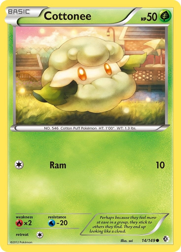 Image for Cottonee (14/149) [Boundaries Crossed] - Pokemon
