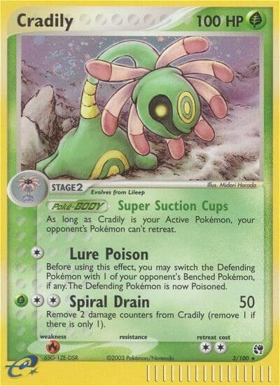 Image for Cradily (3/100) [Sandstorm] - Pokemon