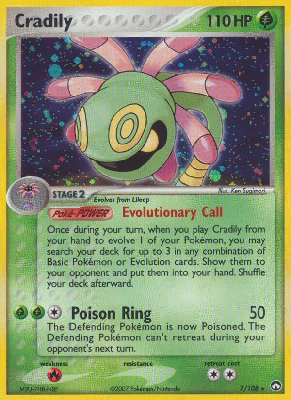 Image for Cradily (7/108) [Power Keepers] - Pokemon