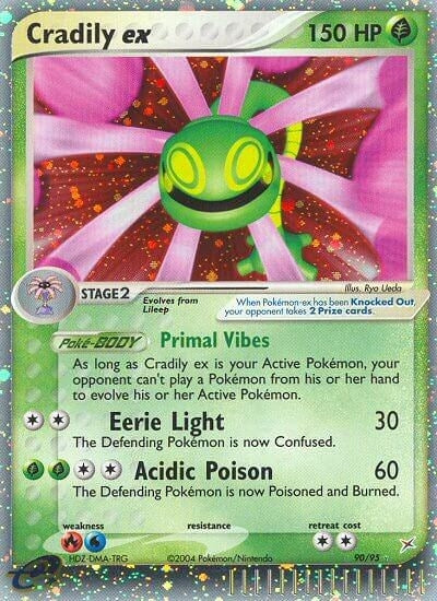 Image for Cradily ex (90/95) [Team Magma vs Team Aqua] - Pokemon