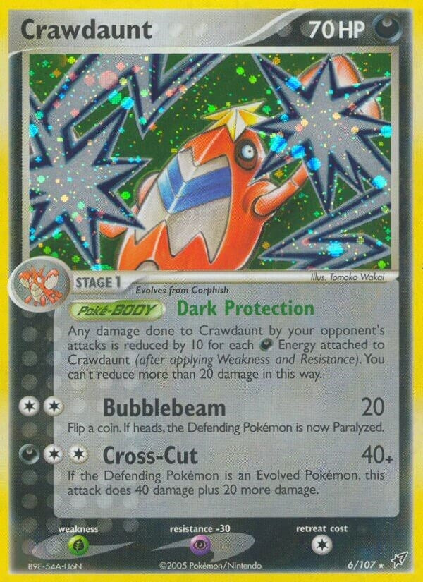 Image for Crawdaunt (6/107) [Deoxys] - Pokemon