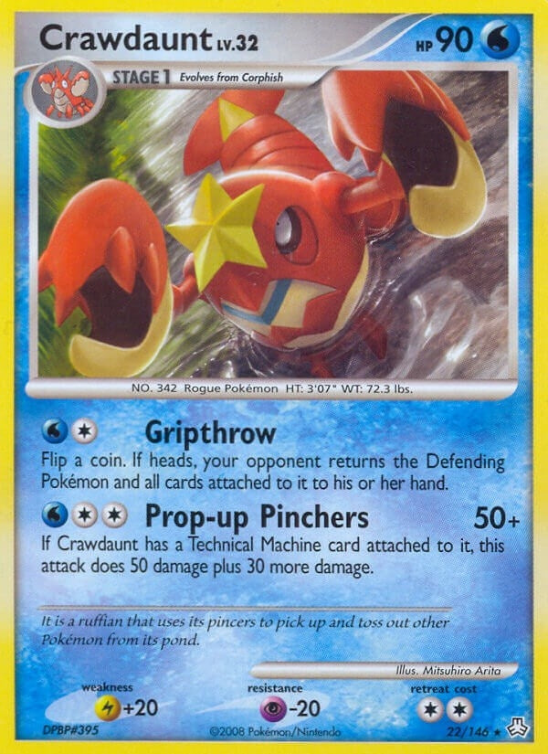 Image for Crawdaunt (22/146) [Legends Awakened] - Pokemon