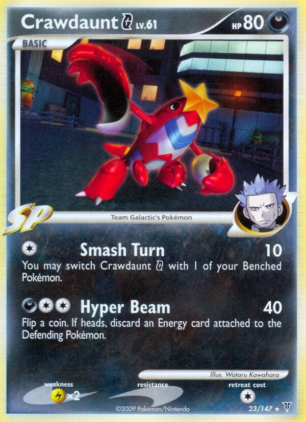 Image for Crawdaunt G (23) [Supreme Victors] - Pokemon