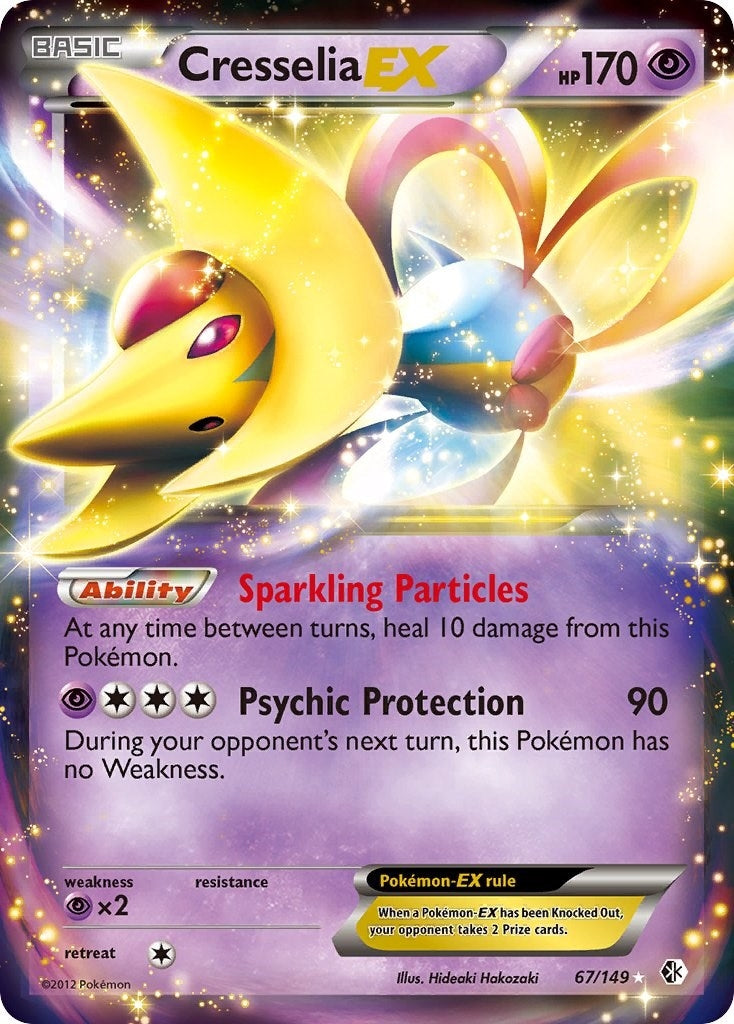Image for Cresselia EX (67/149) [Boundaries Crossed] - Pokemon