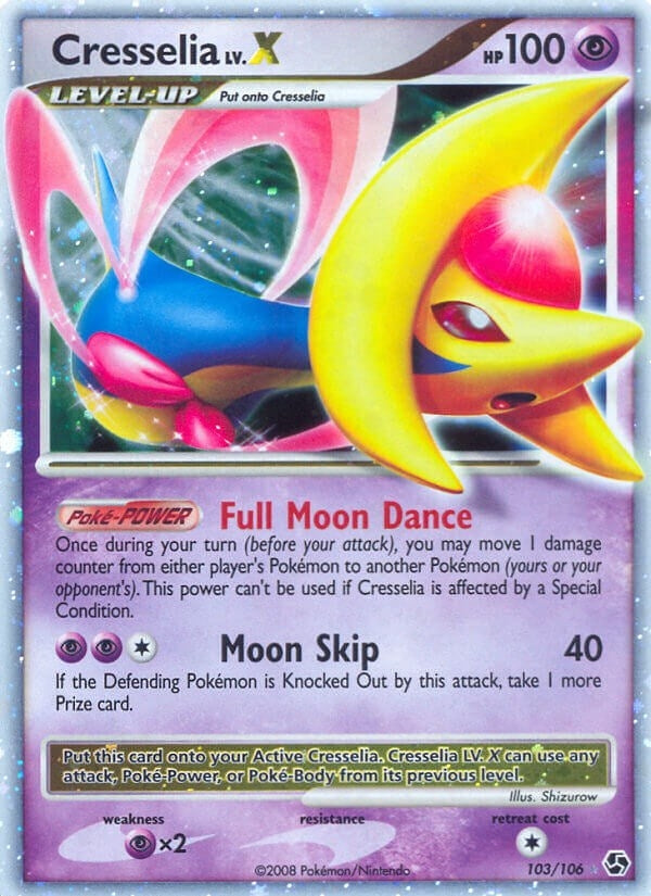 Cresselia LV.X (103/106) [Great Encounters]