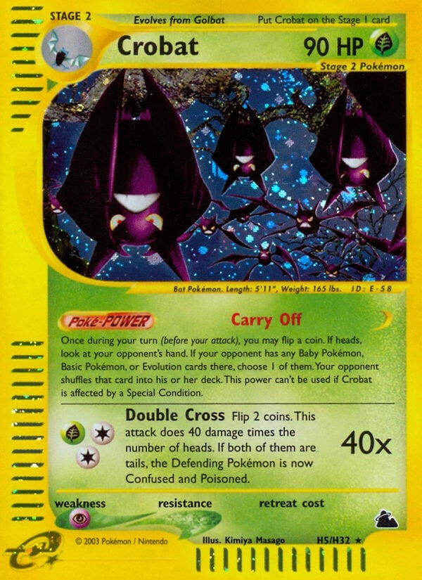 Image for Crobat (H5) (H05/H32) [Skyridge] - Pokemon