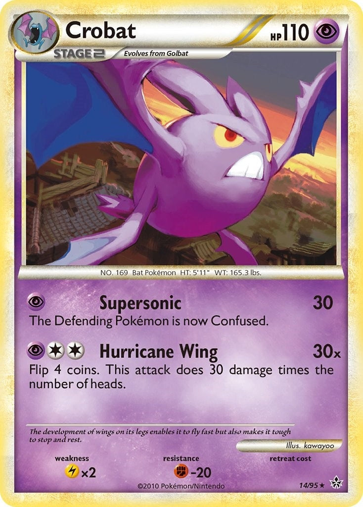 Image for Crobat (14/95) [Unleashed] - Pokemon