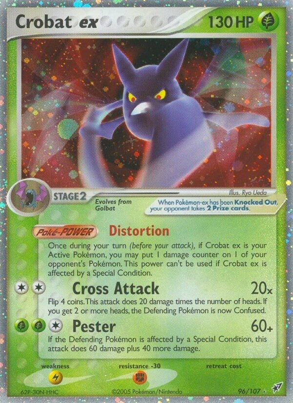 Image for Crobat ex (96/107) [Deoxys] - Pokemon
