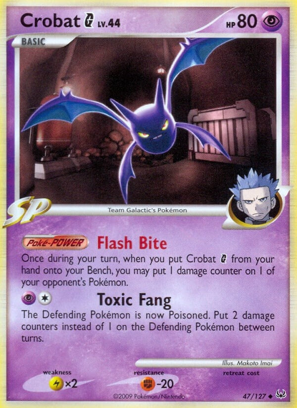 Image for Crobat G (47/127) [Platinum] - Pokemon