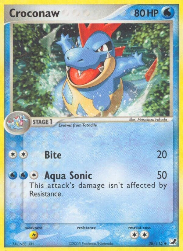 Image for Croconaw (38/115) [Unseen Forces] - Pokemon