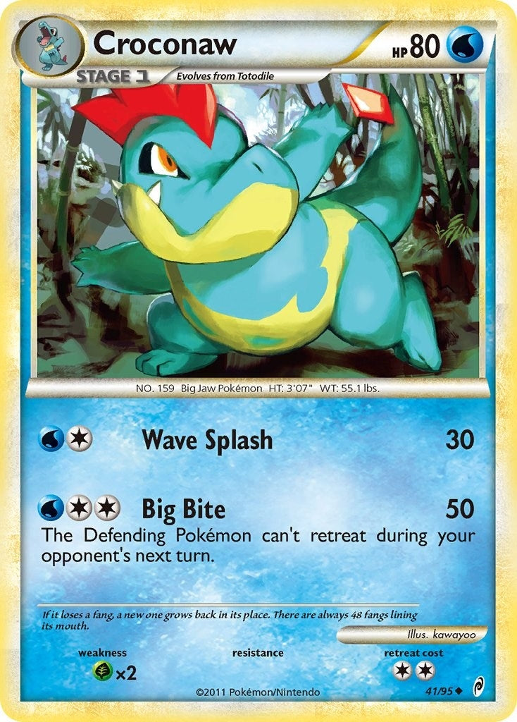 Image for Croconaw (41/95) [Call of Legends] - Pokemon