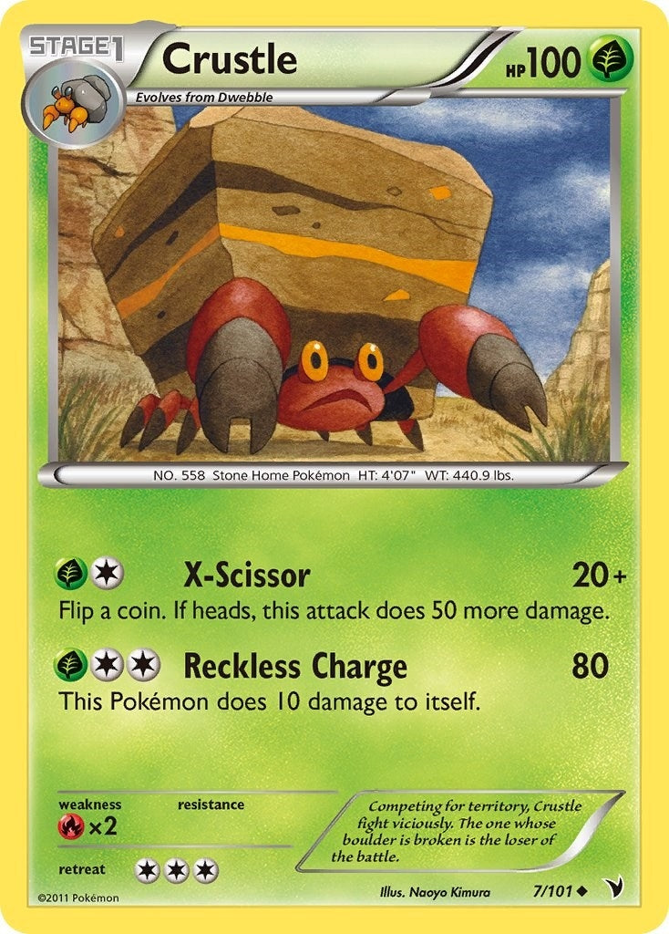 Image for Crustle (7/101) [Noble Victories] - Pokemon